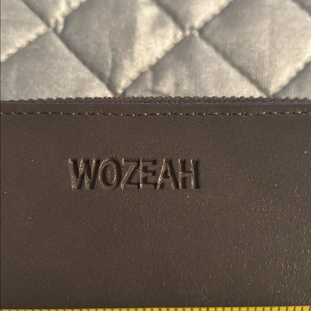 Gray Wristlet Clutch